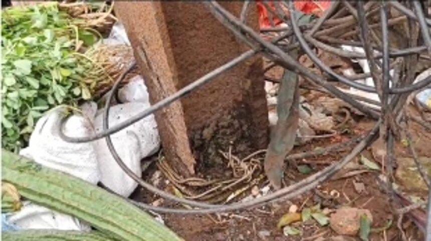 Concerns Mount as Tilted Electricity Pole Goes Unaddressed in Rawanfond Circle