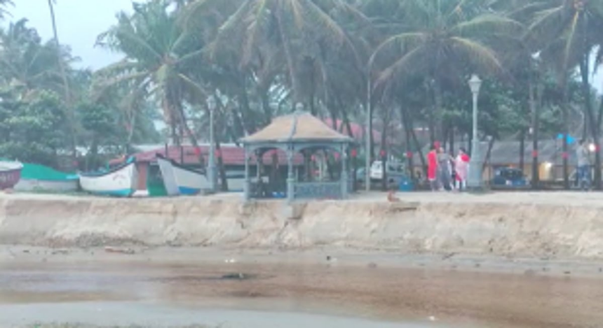 Concerns raised over Colva Beach sand erosion