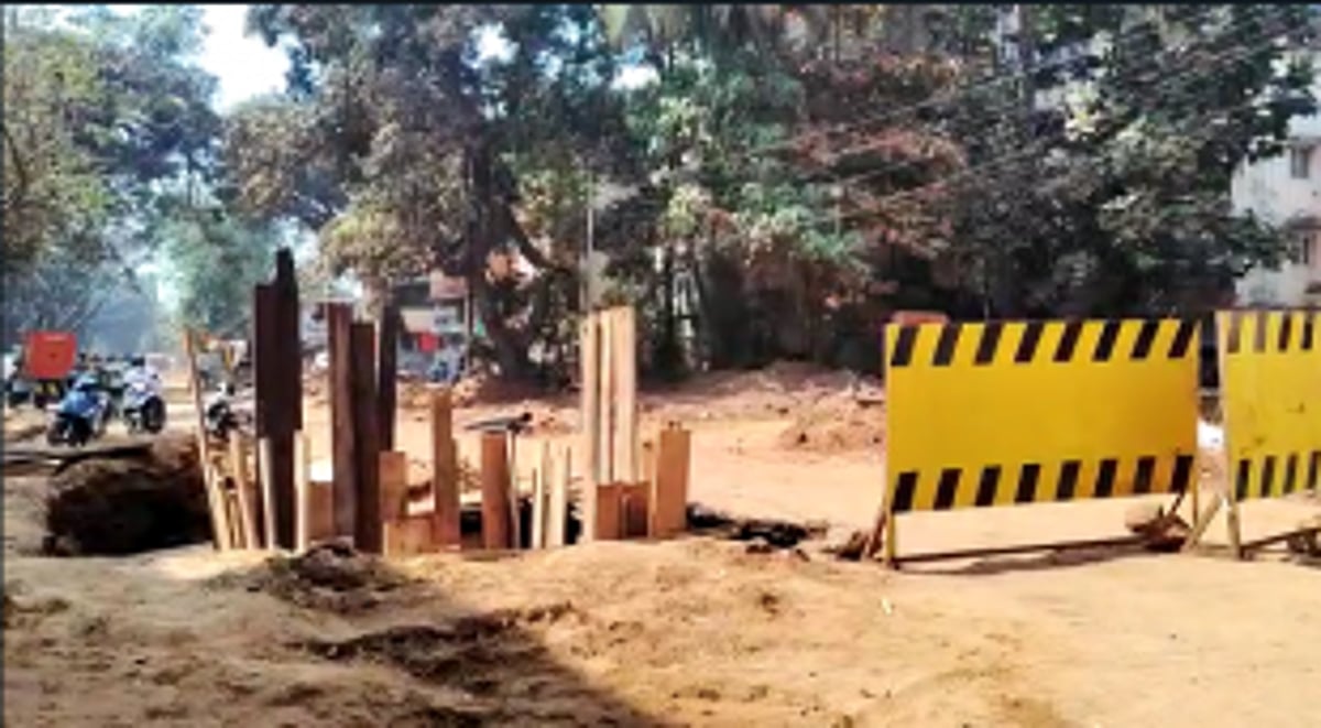 Concerns rise as two trucks sink into the dug sewerage pits, posing danger to city residents