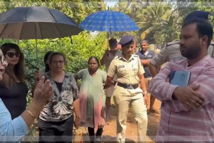 Confrontation at Primeiro Vaddo, Velsao: Sarpanch Diana Gouveia Challenges RVNL Contractor