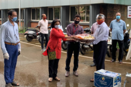 Cong hold food kit distribution  programme in Margao