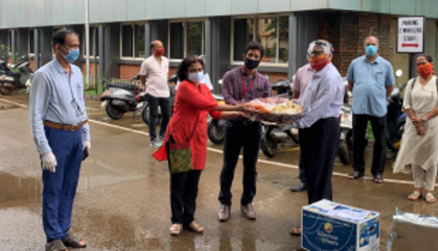 Cong hold food kit distribution programme in Margao 1 Cong hold food kit distribution programme in Margao