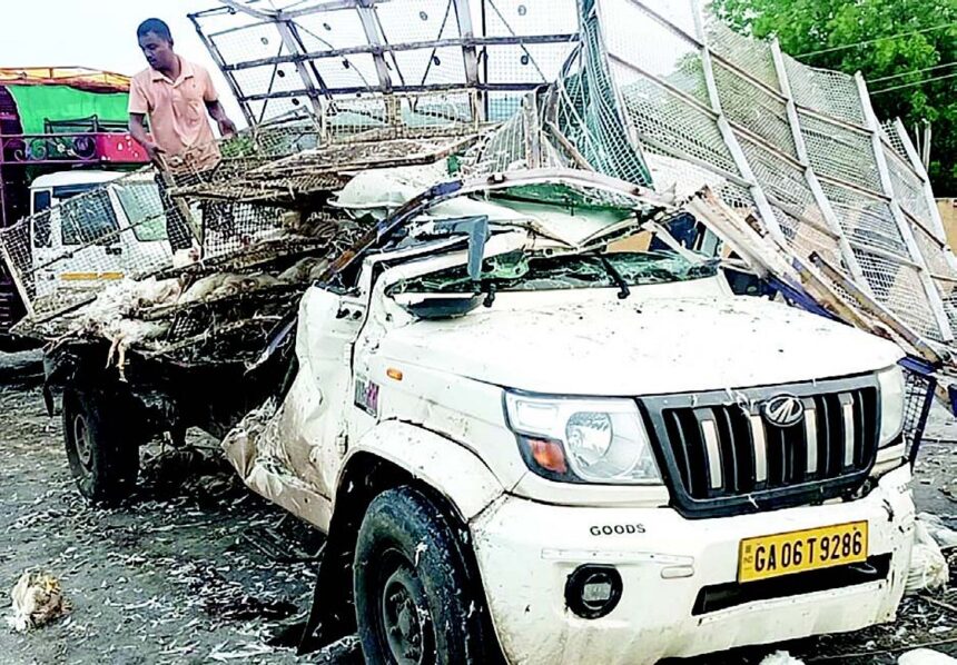 Cong slams BJP govt for turning Goa’s roads into “death traps” 1 Cong slams BJP govt for turning Goa’s roads into “death traps”