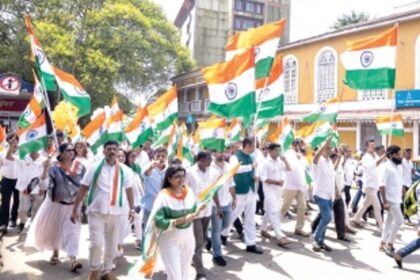 Congress holds ‘Freedom March’ to highlight party’s contributions to Independence movement