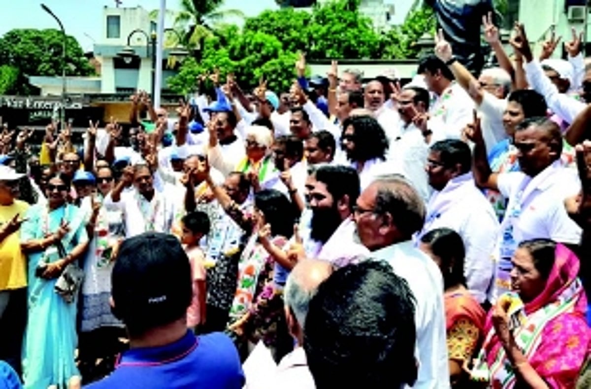 Congress-led I.N.D.I.A gets off the block at Lohia Maidan