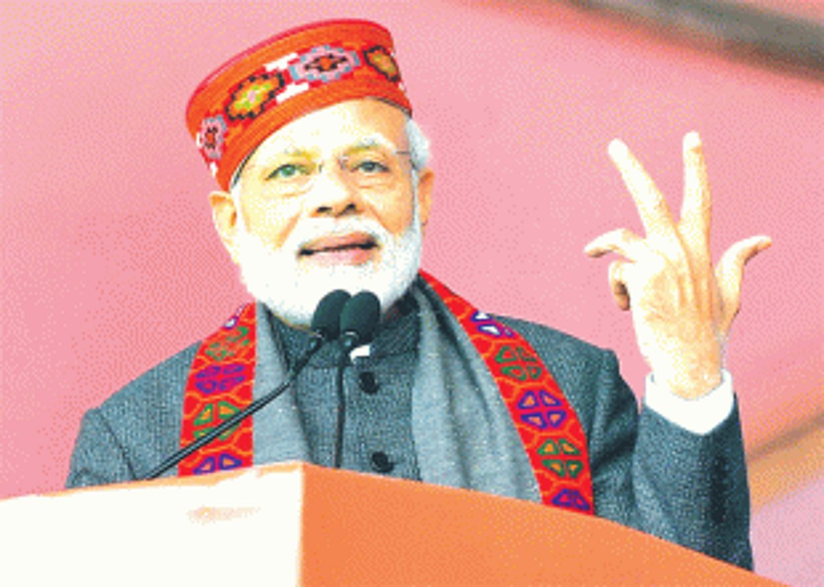 Congress misleading farmers on loan waiver: PM Modi