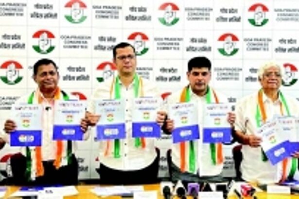 Congress releases 21-point manifesto,  promises to protect identity of Goa
