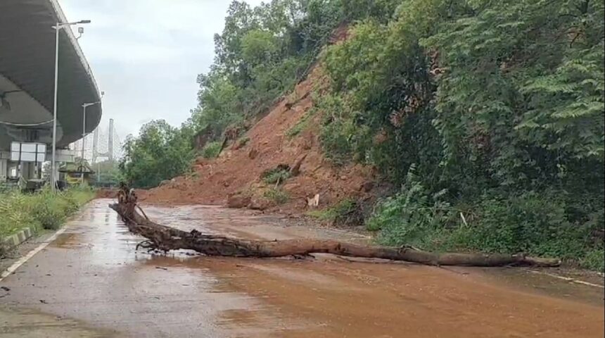 Congress threatens to block highway, if dangerous Cortalim landslide is not cleared