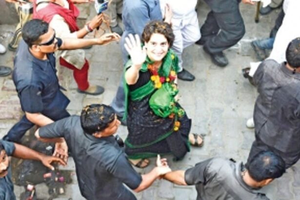Congress workers enthused, 0ppn says Priyanka’s plunge will have no impact