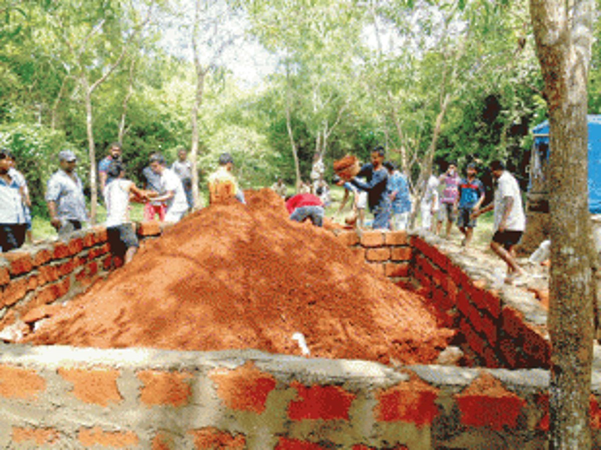 Construction of Ghumti commences in Nerul