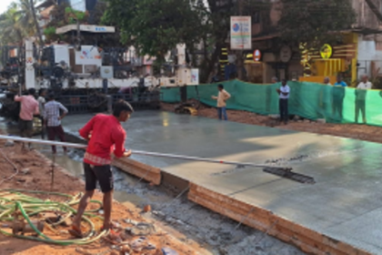 Construction of 'Smart Road' at St. Inez Church Faces Delays, Causes Traffic Woes