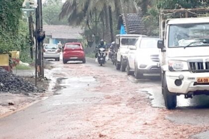 Contractor fails to restore Benaulim  roads dug for laying of STP pipeline