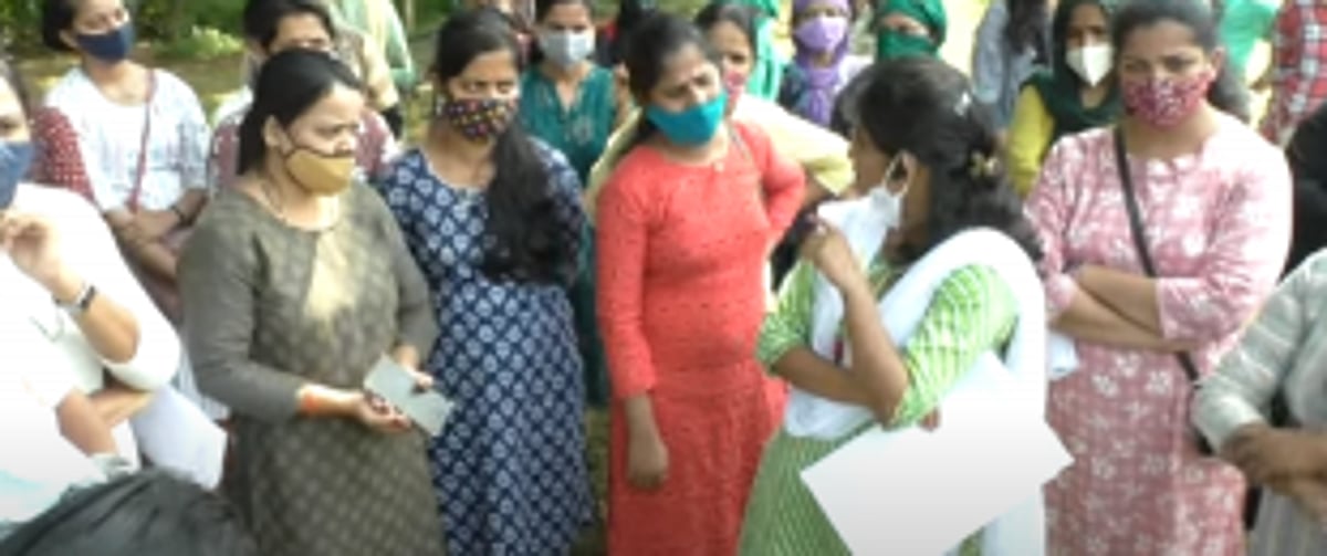 Contractual teachers launch fresh protest