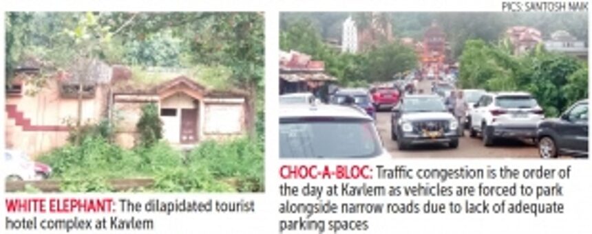 Convert unused tourist complex into parking zone to solve Kavlem’s traffic woes: Locals