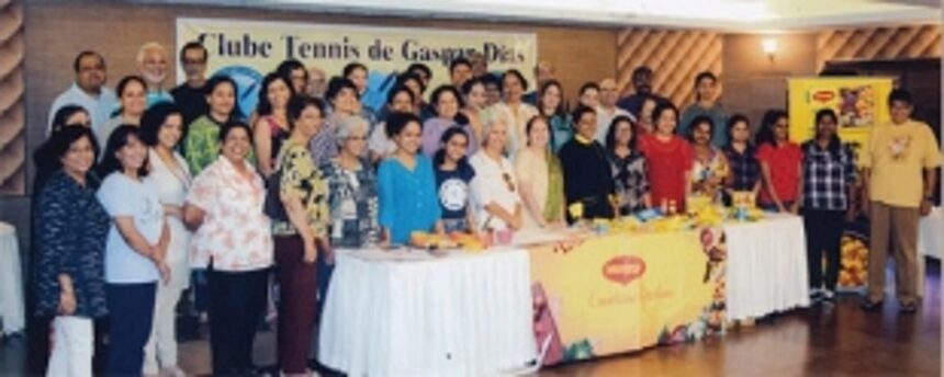 Cooking it up at Clube Tennis de Gaspar Dias