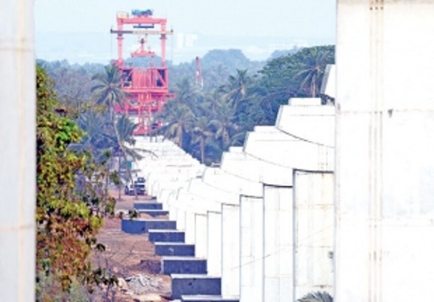 Coronavirus leads to delay of  Zuari Bridge construction work