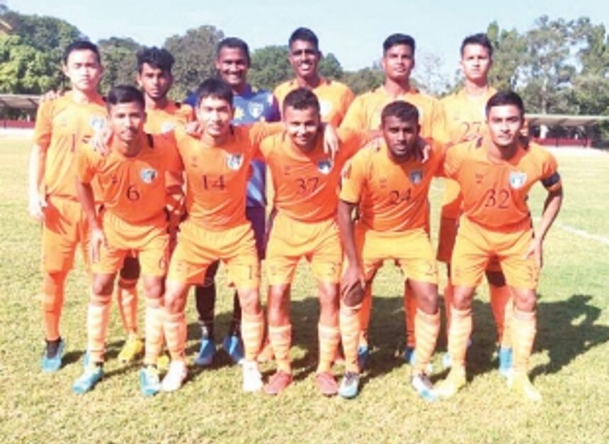 Corps of Signals edge past Panjim Footballers 1 Corps of Signals edge past Panjim Footballers