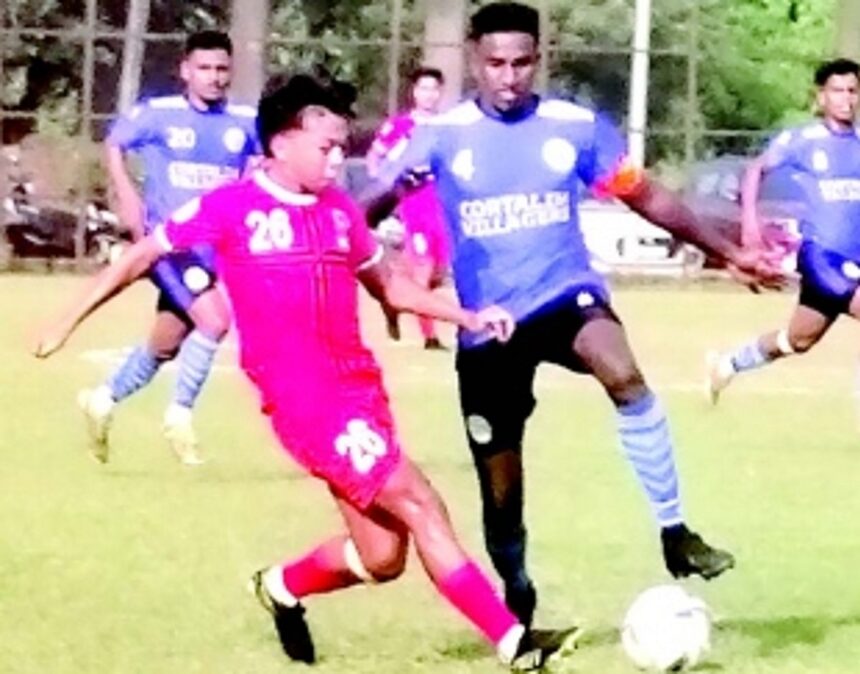 Cortalim Villagers down Churchill Brothers FC 1 Cortalim Villagers down Churchill Brothers FC