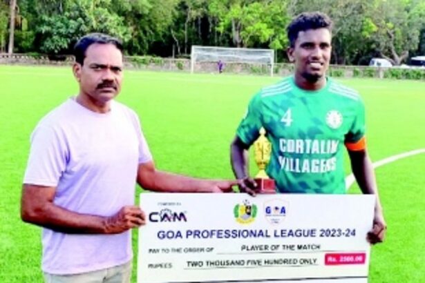 Cortalim Villagers register  harzd-fought win over FC Goa