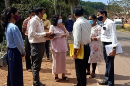 Cortalim water pipeline inspected
