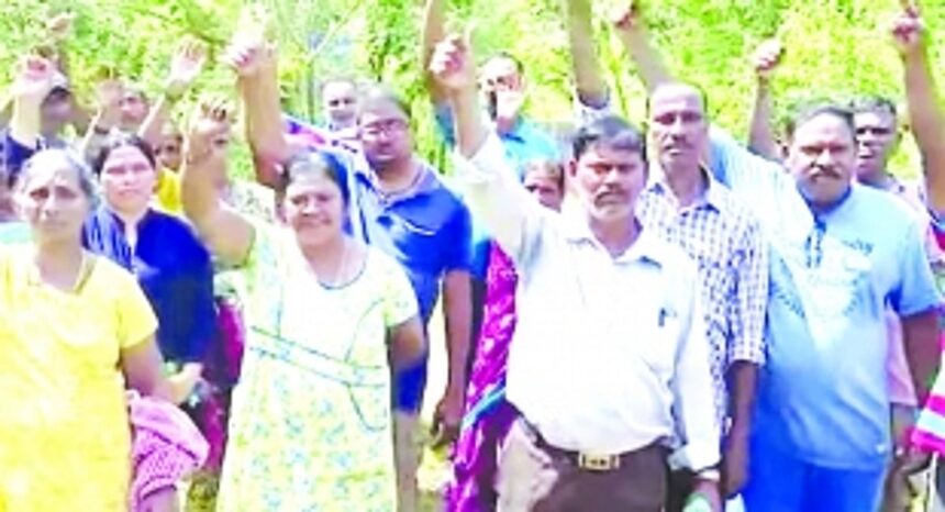 Cotarli farmers call out MLA, show off cashew, coconut plantations at IIT plot 1 Cotarli farmers call out MLA, show off cashew, coconut plantations at IIT plot