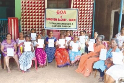 Cotarli farmers continue sit-in agitation for second day, appeal to CM to visit their pristine farmlands