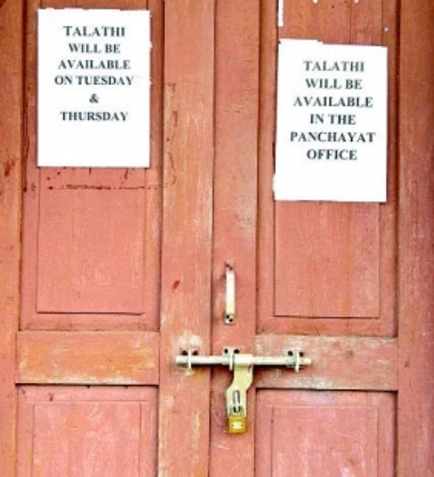 Cotigao, Gaondongrem locals trudge 15 km to p’yats only to find Talathi ‘missing’