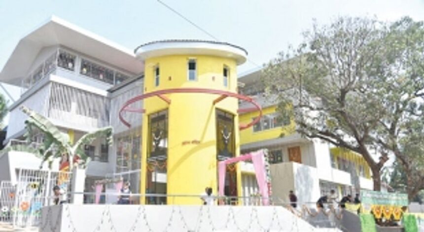 Country’s first green govt school in Sakhali a boost to holistic education