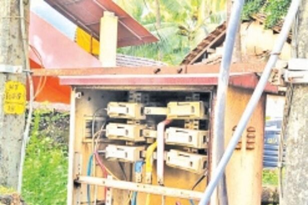 Cover exposed MCB boxes  left open in coastal areas