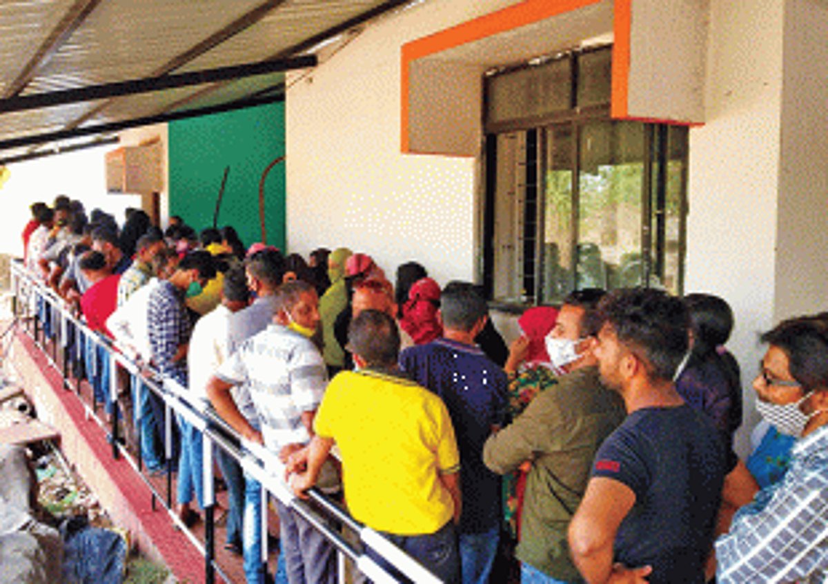 Covid norms violated