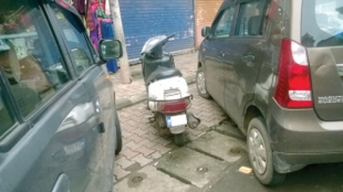 Crack down on wrongly parked two-wheelers
