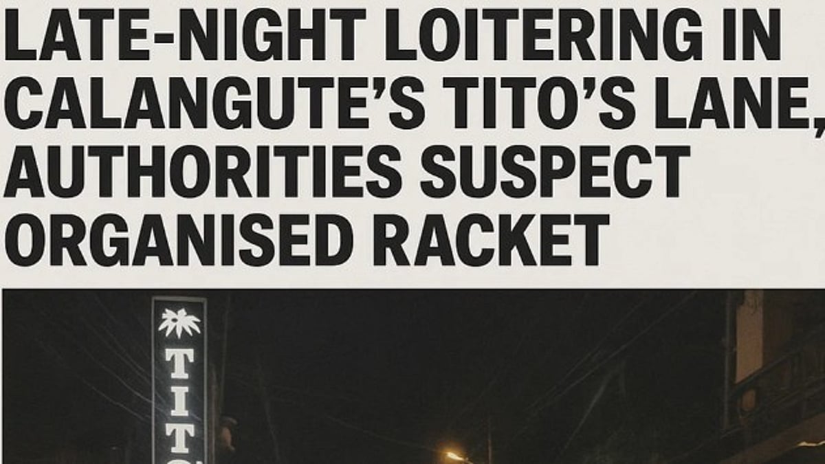 Crackdown Likely on Late-Night Loitering in Calangute's Tito's Lane, Authorities Suspect Organised Racket
