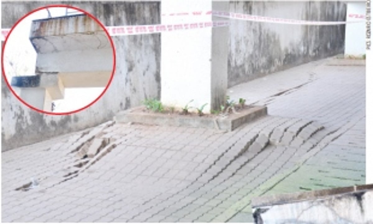 Cracks to Sanskruti Bhavan expose construction quality