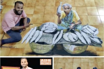 Creating a world of marvel with rangoli