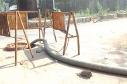 Criminal waste: Lakhs of litres of precious groundwater pumped into Ponda’s nullah every day