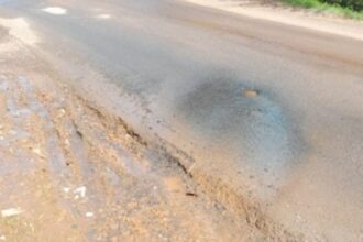 Criminal waste of water: Leaky pipe in Raia left unattended for two weeks