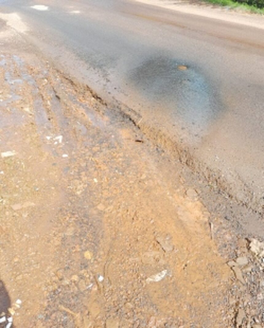 Criminal waste of water: Leaky pipe in Raia left unattended for two weeks