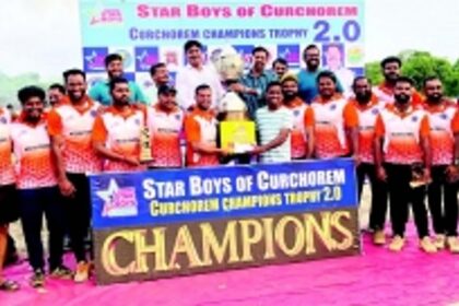 Cris Boys clinch Curchorem  Champions Trophy 2.0