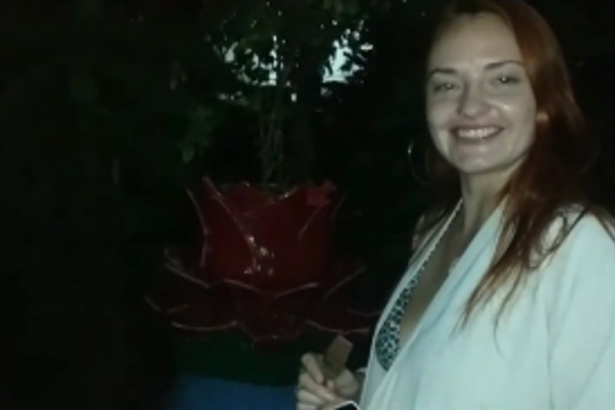 Cross-Cultural Collaboration: Russian Tourist Joins Local Artist in Tulsi Vivah Decorations