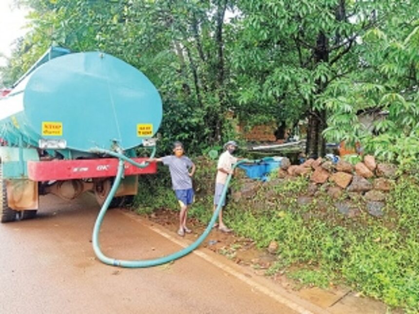 Cross-check parameters before  ordering water tankers: WRD
