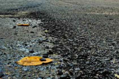 Cross drainage slab  damaged at Borimol