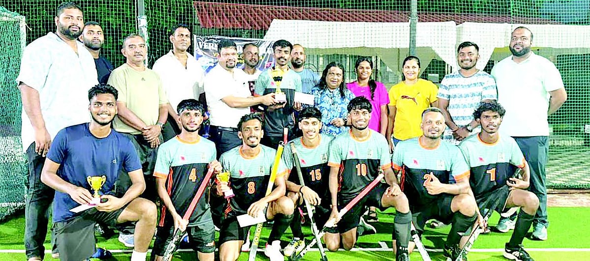 Crozan Society Bastora win 1st
all-Goa 5-a-side hockey tourney
