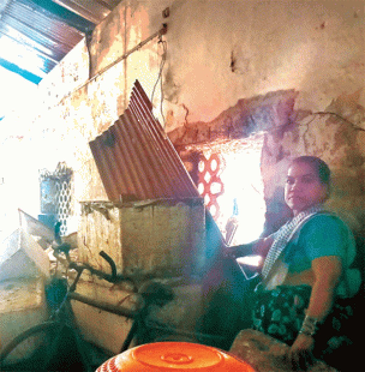 Crumbling and neglected, Baina fish market rendered unusable for vendors