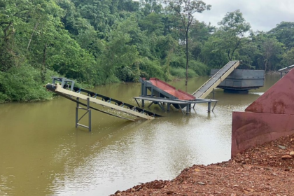 Crusher at Guddemol Submerged by Rains; Locals Allege Violations, Demand Government Action
