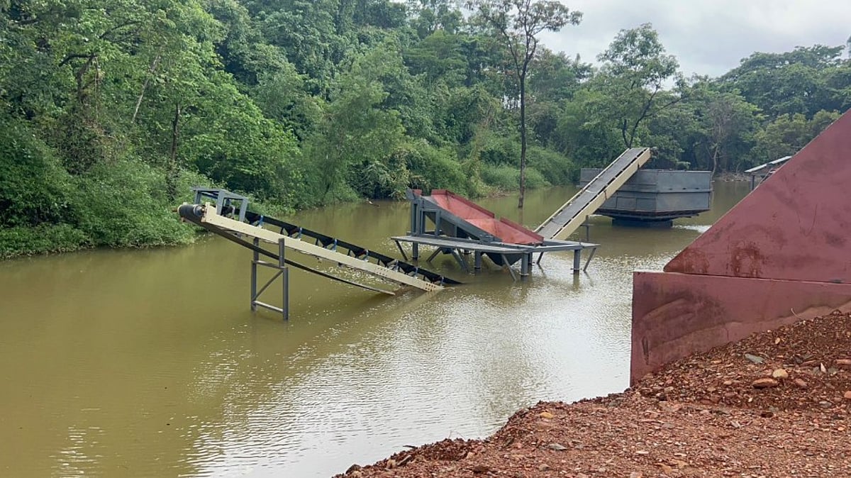 Crusher at Guddemol Submerged by Rains; Locals Allege Violations, Demand Government Action