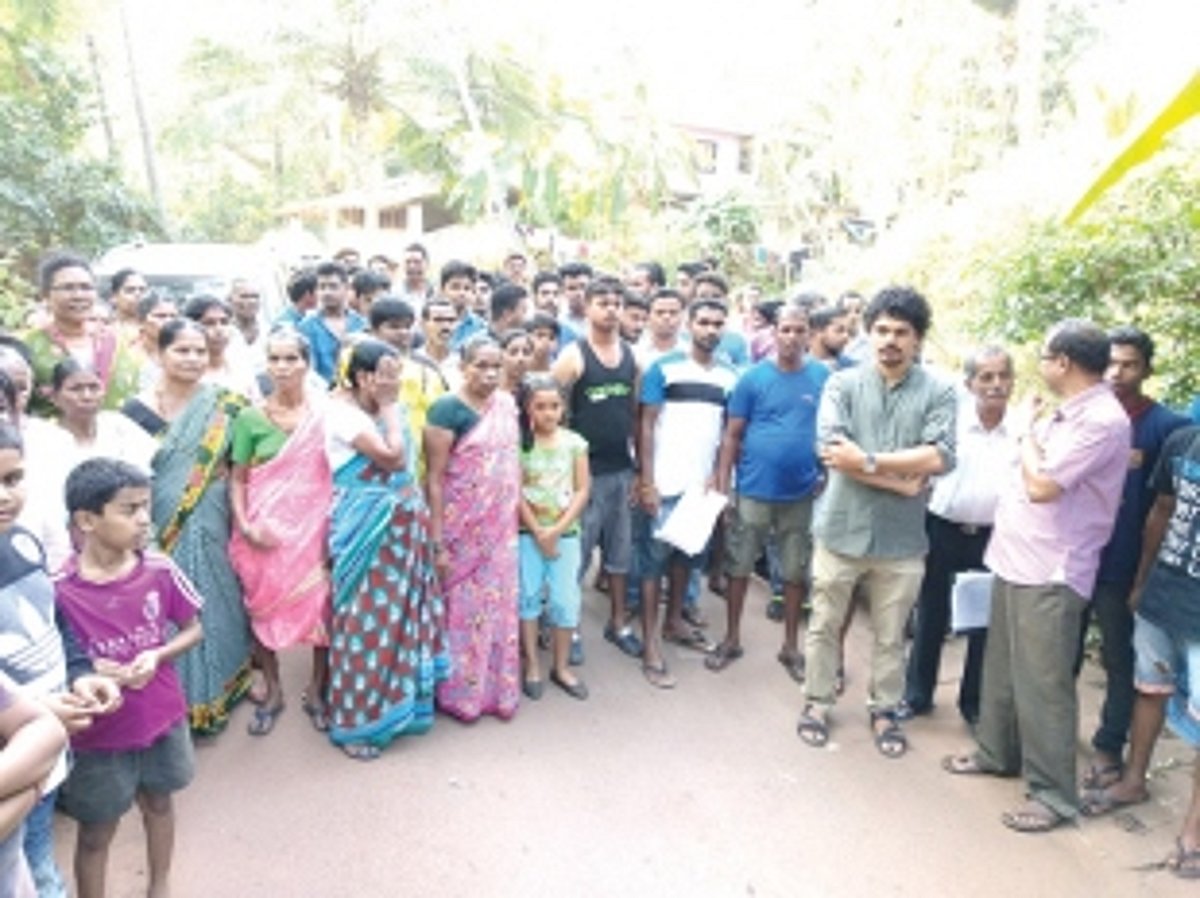 Cuelim villagers say ‘NO’  to MEGA PROJECT