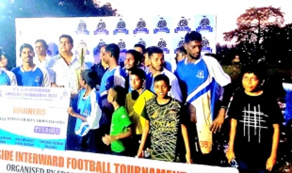 Cumborda SC emerge champs  in 9-a-side inter-ward football