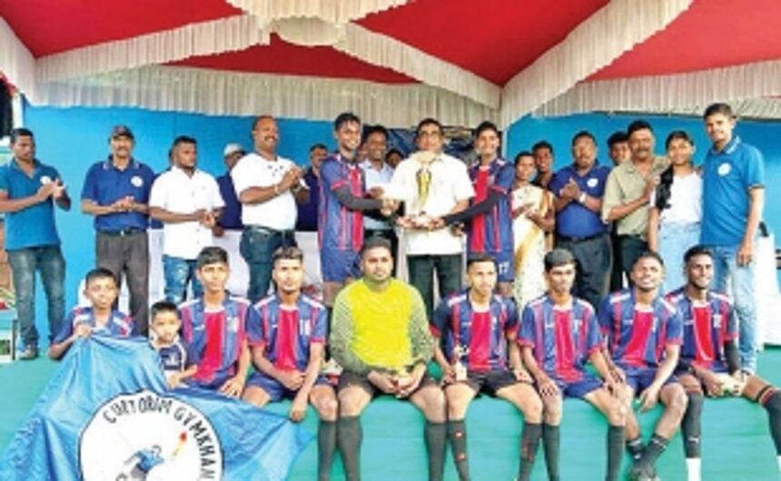 Cumborda emerge champions  in Vicente memorial football