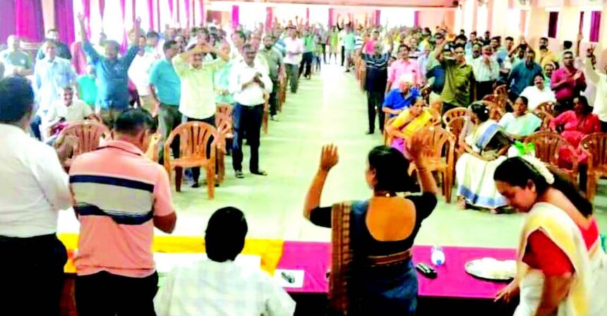 Cuncoliem villagers, VP join hands to oppose conversion of orchard land 1 Cuncoliem villagers, VP join hands to oppose conversion of orchard land