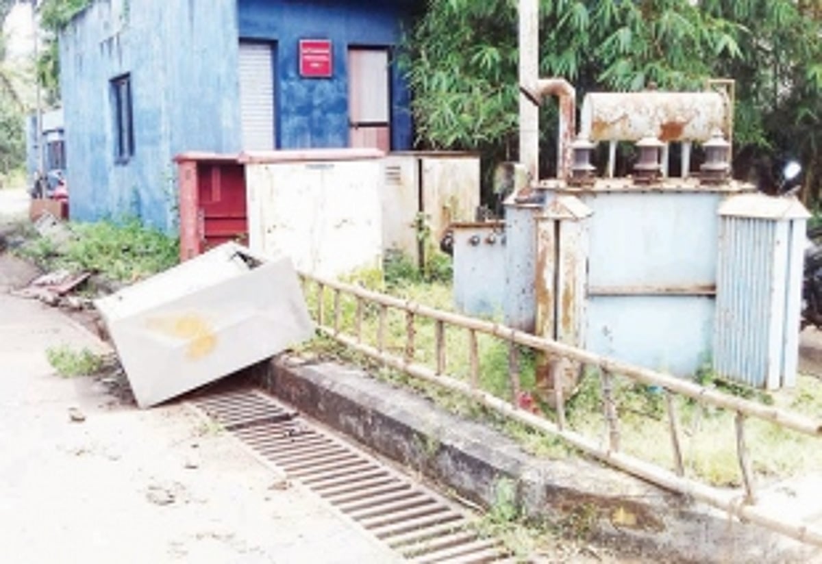 Cuncolim KTC Bus stand surroundings cry for attention!